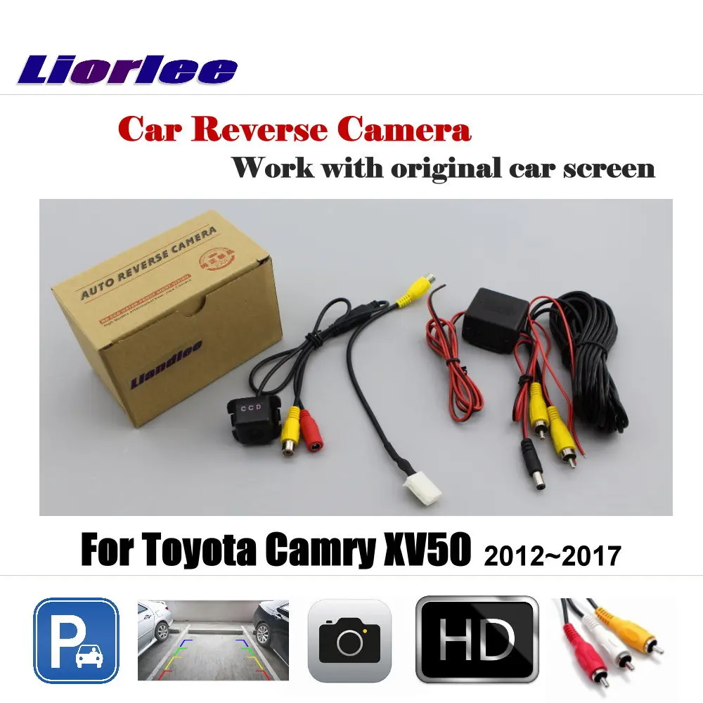 

For Toyota Camry XV50 2012-2017 Car Reverse Rearview Rear Camera Original Screen / HD CCD Backup Parking OEM CAM