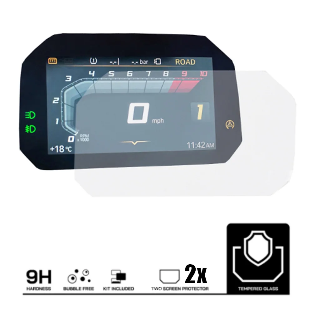 Motocicleta Instrumento Cluster Protetor de Tela Velocímetro Filme Moto Acessórios para BMW R1200GS R1250GS Aventura 1200 GS