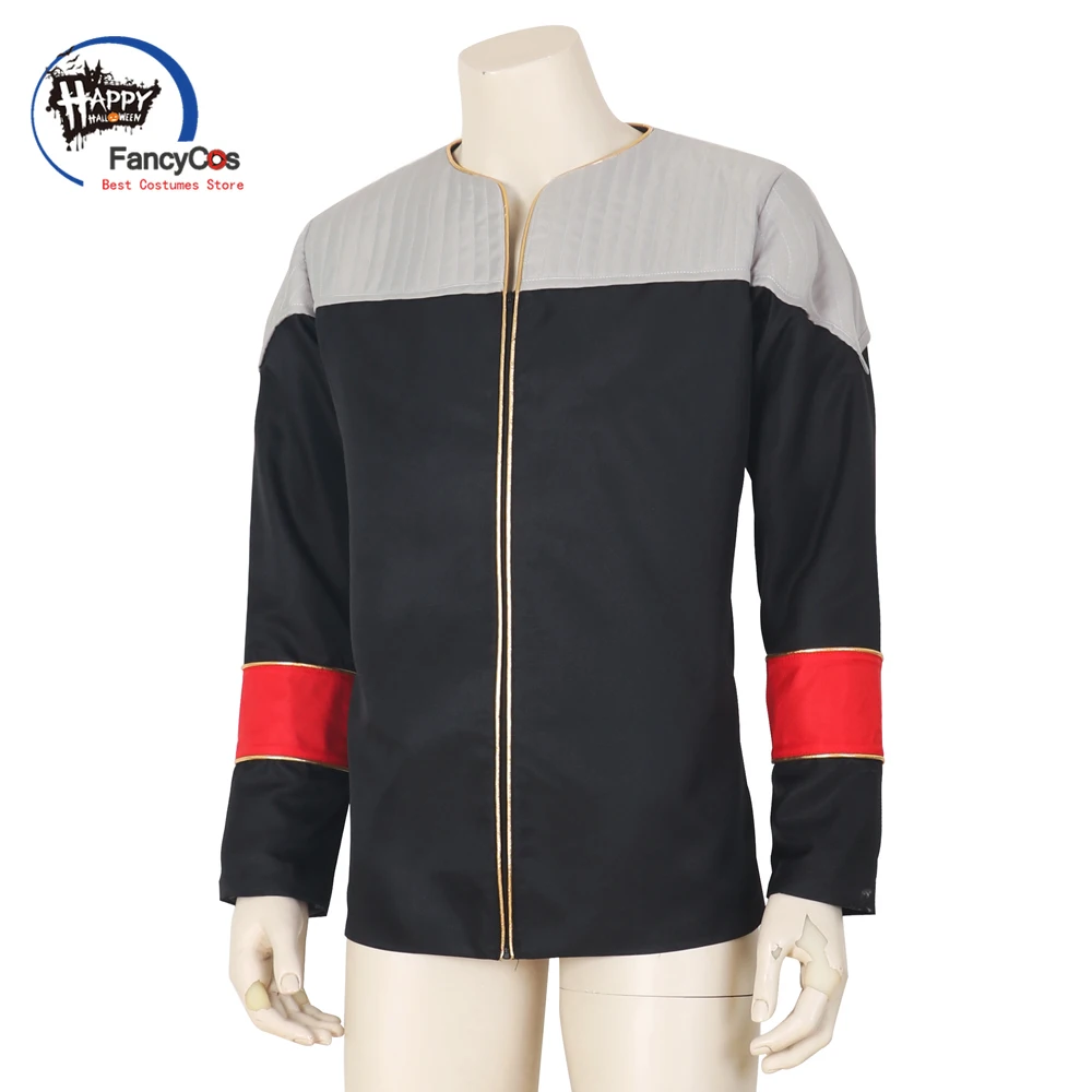 Picard Jacket Cosplay Costume Star Anime Trek Captain Picard Uniform First Contact Deep Space Nine Nemesis Starfleet Uniform Kid