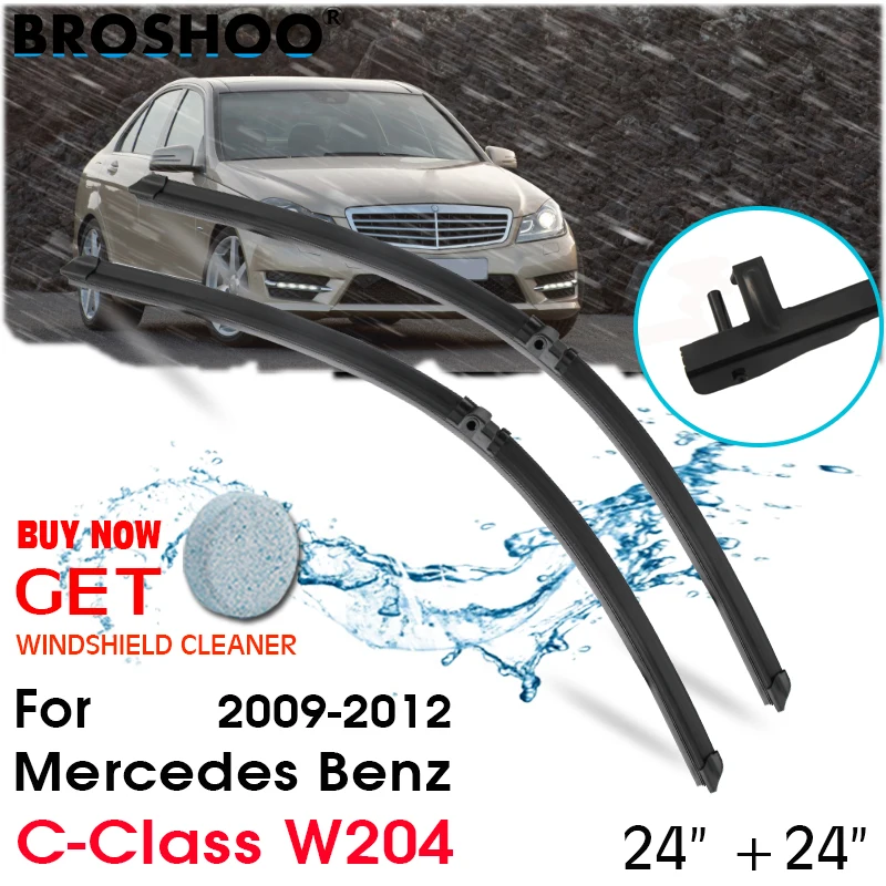 Car Wiper Blade Front Windscreen Windshield Wipers Blades Auto Accessories For Mercedes Benz C-Class W204 24