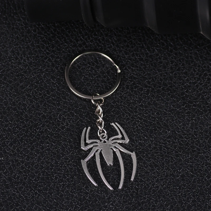 DIY Animal Keychain For Women Men Spider Hollow Pendant Cute Accessories Keychain Charms Jewelry Gifts Dropshipping 2019