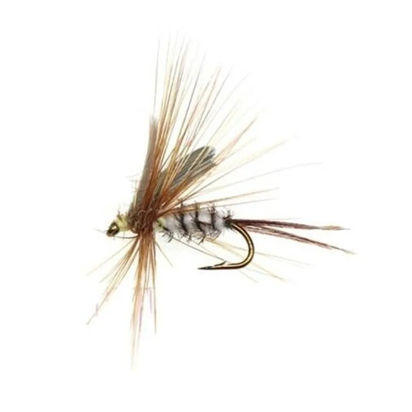 12/24Pcs Moskito Fly Fishing Flies Set Insekt Köder für Forelle Dry Fly Lure Kit Fly Angeln #12 – Detail 10