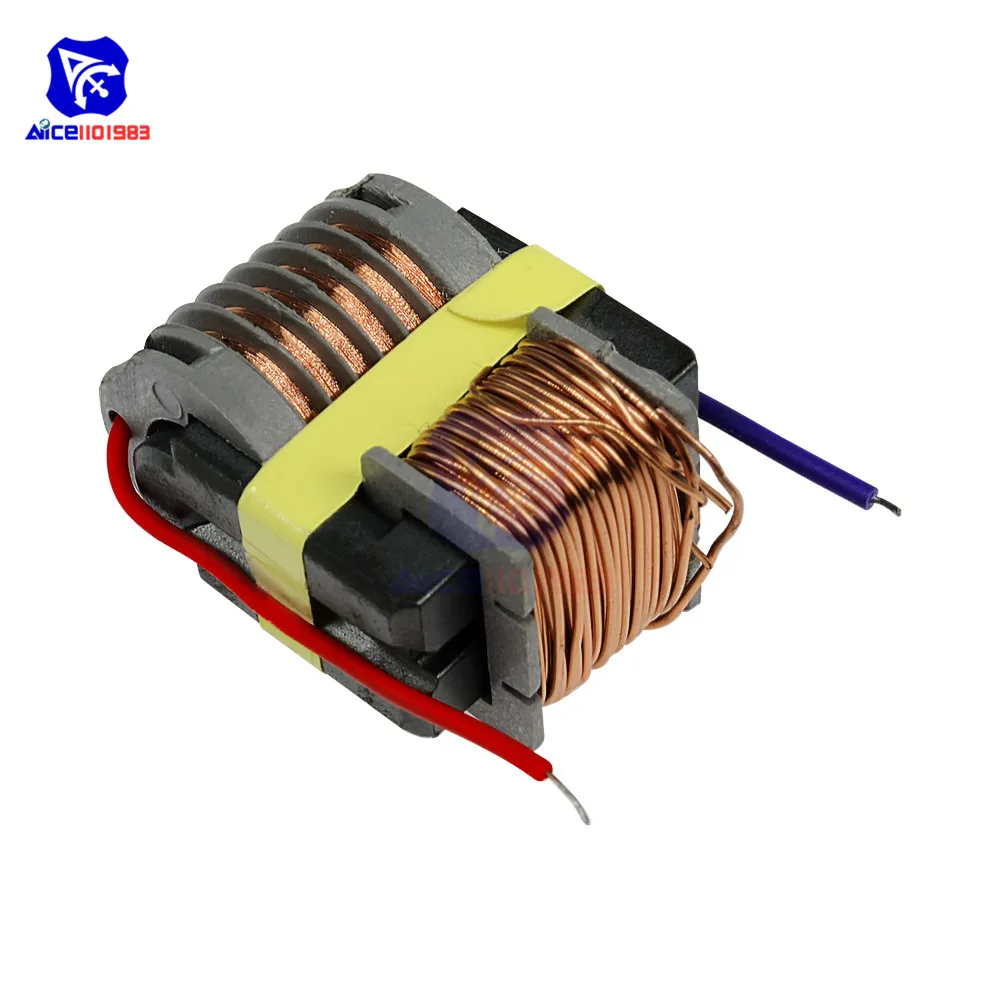 diymore 15KV High Frequency Converter Inverter Coil  High Voltage Arc Generator Plasma Step Up Boost Power Supply Module