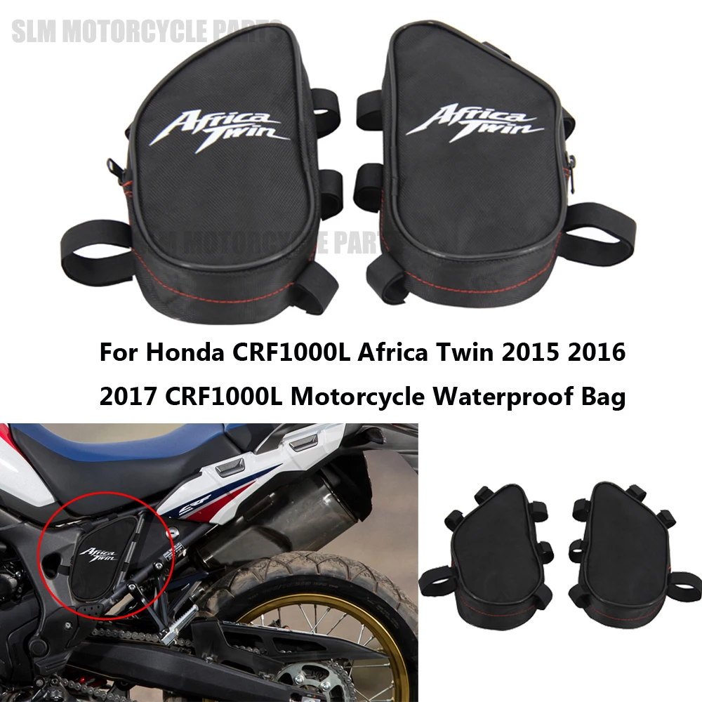 Motorcycle For Honda CRF1000L Africa Twin 2015 2016 2017 CRF 1000 L Frame Crash Bars Waterproof Bag Repair Tool Placement Bag