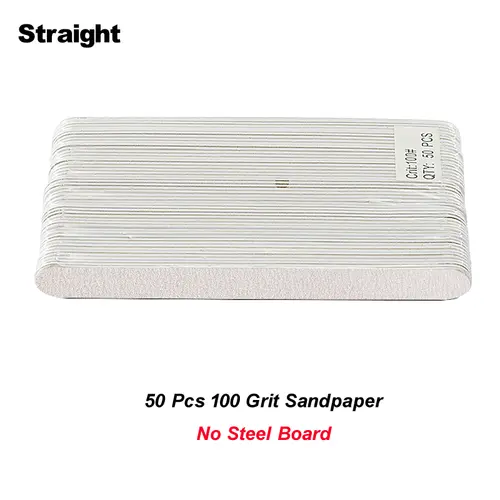 50Pcs/Lot Replaceable Nail File Strong Sandpaper Pedicure Limes Professional Removalble Pads With Metal Board For Manicure Tools - Image 7