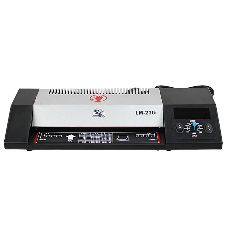 

LM-230i photo laminator A4 laminator Presses Household Office Glue machine Hot and cold laminating machine