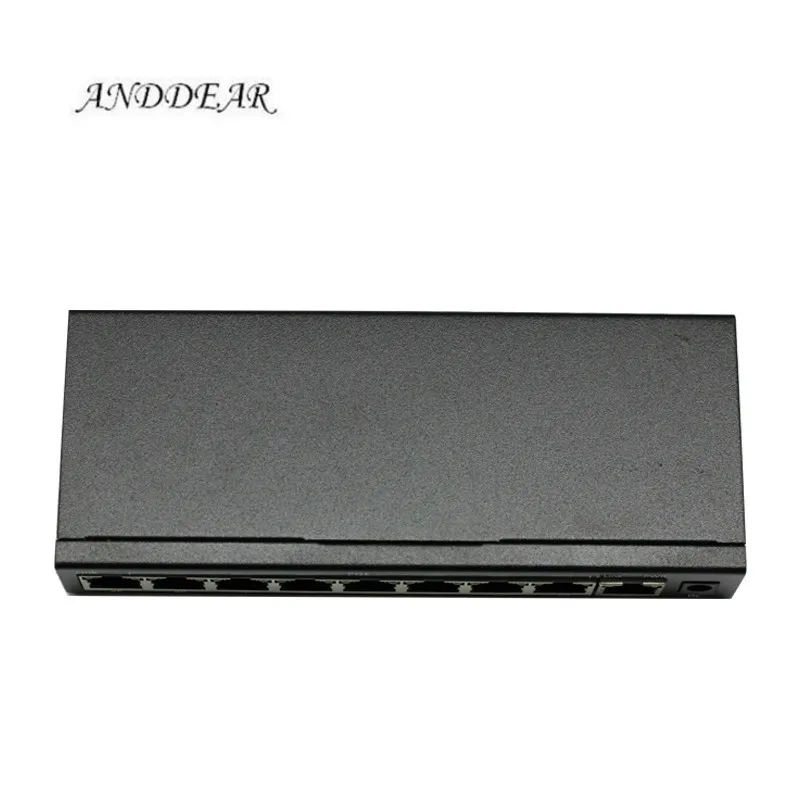 Ht 9 portas ethernet ieee802.3af poe switch ip telefone câmera tela led teto ap escola vlan cidade inteligente sem fio wi-fi comprimidos