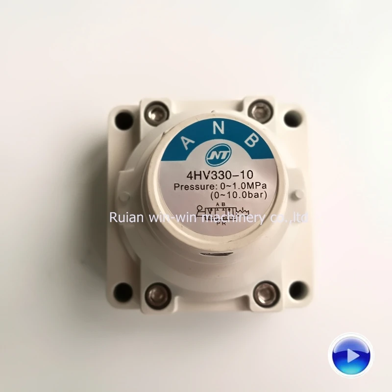 

Пневматическая пластиковая ручка 4HV330-10, 3 положения, 4 канала, резьбовой порт PT 3/8 дюйма, ручной воздушный рычаг, переключающий клапан