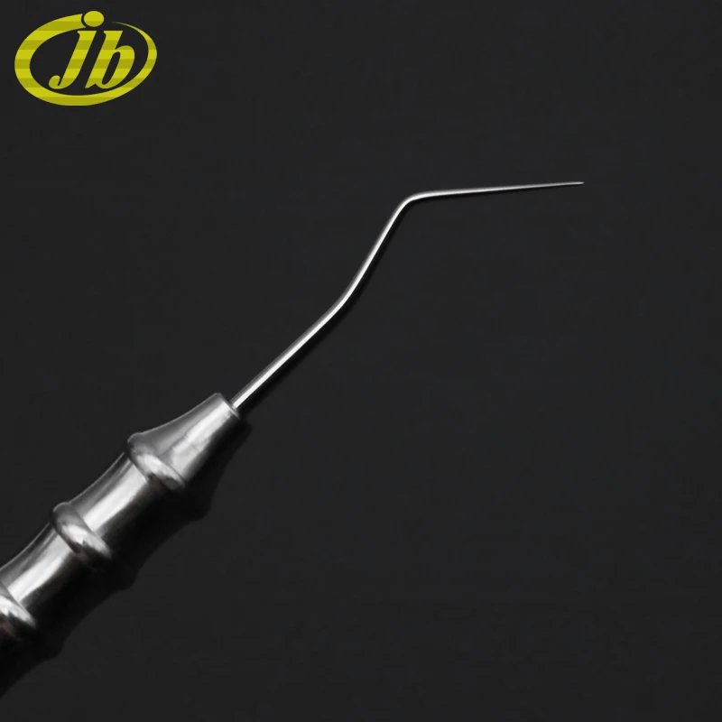 Dental instrument 17cm stainless steel double-end dental explorer surgical operating instrument sharp head