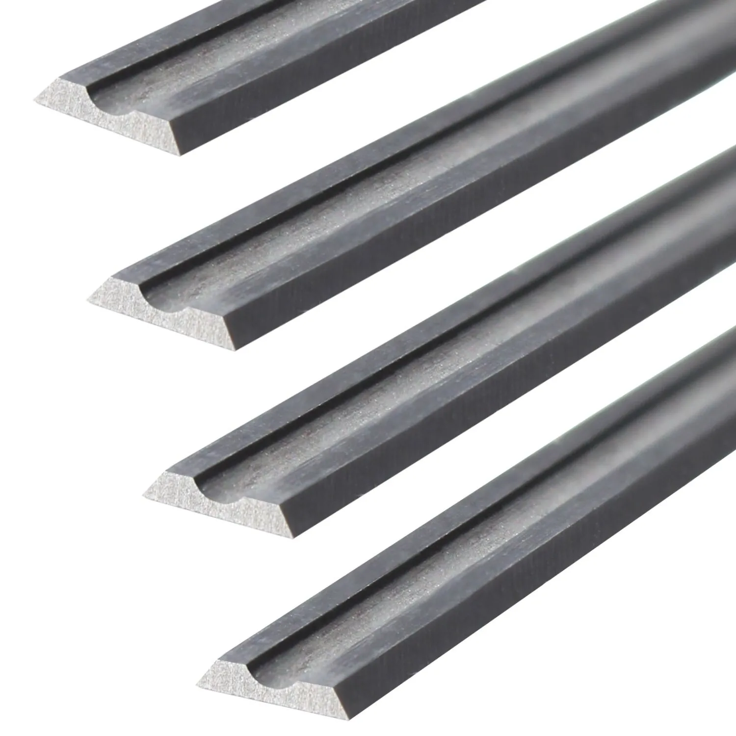 Facas de lâmina de plaina, 4 unidades, 82x5.5x1mm, borda dupla, ferramenta de corte de plaina de madeira para bosch pho 25-82 200 16-82 b34 hm
