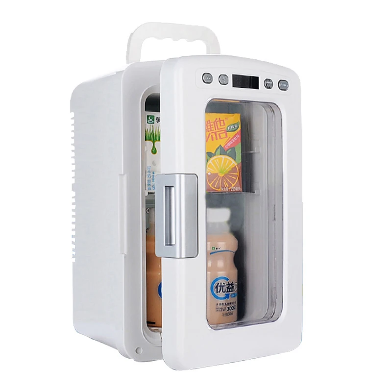 

12V 12L beverage heating cabinet mini student dormitory freezer meals incubator hot and cold cabinet freezer car refrigerator