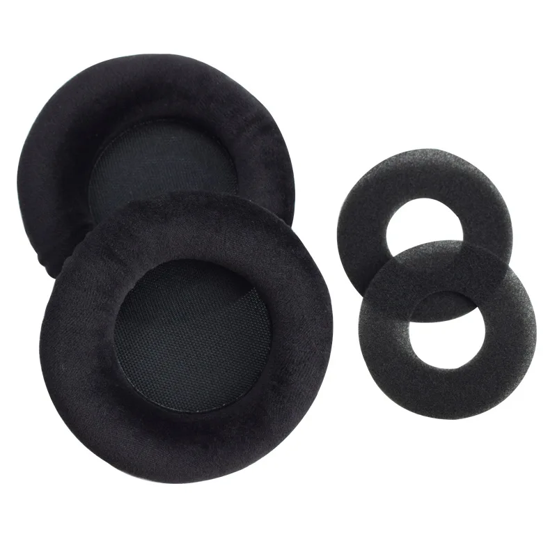 

1pair Soft Flannel Earphone Sponge Headphone Earpads for AKG K701 K601 Headset Ear Pads Cushion Cover for AKG Q701 Q702 K612