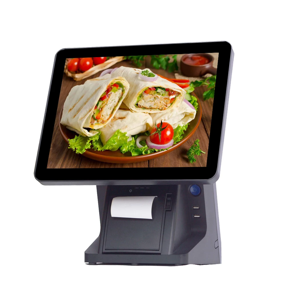 EPOS Lottery Cash Register Built-in 80mm Printer Pos Terminal Restaurant Retail POS all in one Point of Sale