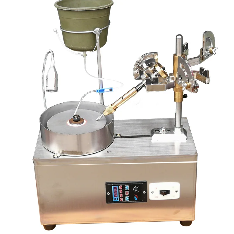 Jewelry Lapidary Faceting Machine Gemstone Grinding Machine Polishing Equipment