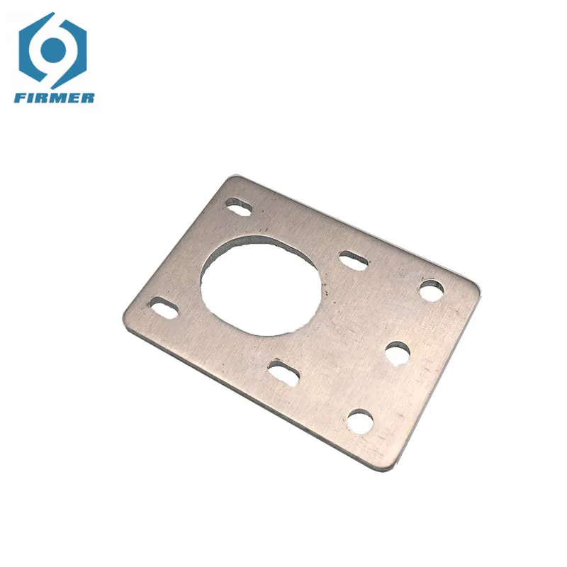1pc bracket adjustable NEMA 17 Stepper Motor Mounting Plate Fixing Bracket For Reprap D-bot core-XY 3D Printer CNC 2020 Profiles
