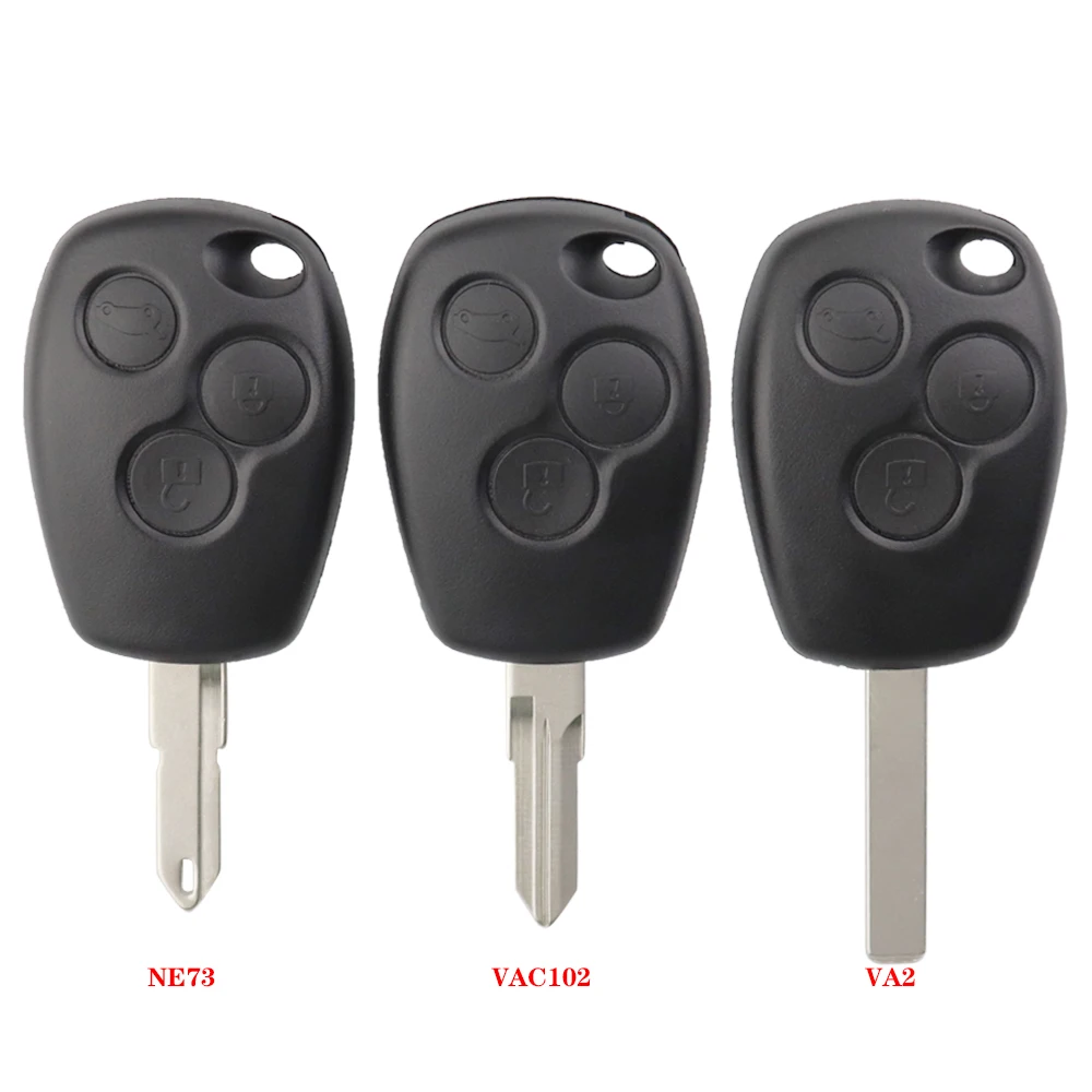 YIQIXIN Car Remote Key Shell Case Fod For Renault Megane Modus Kangoo 2 Laguna Duster Logan DACIA Sandero Fluence Clio 3 Button