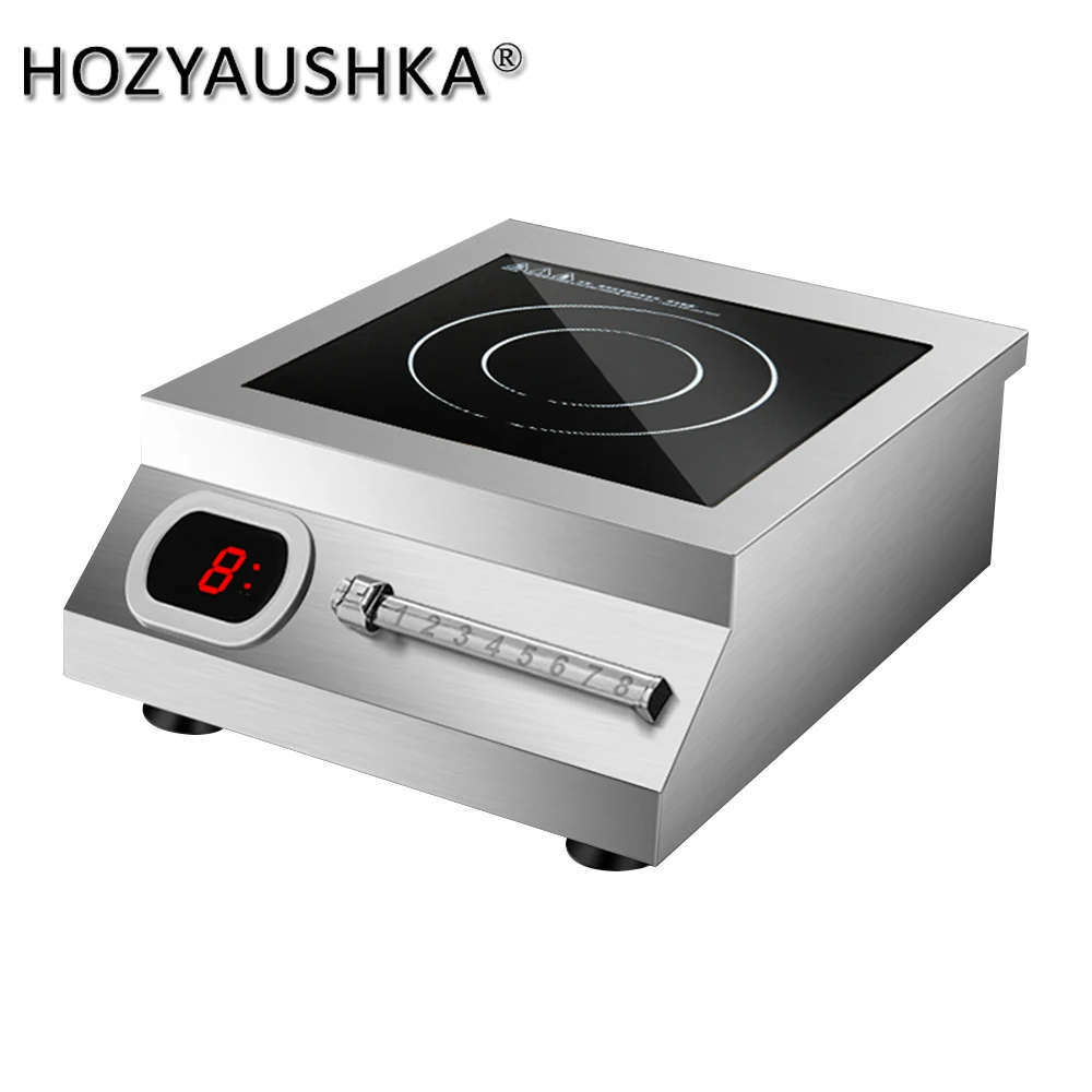 HOZYAUSHKA 5000W High Power Induction Cooker Magnetic Control Slider Control Panel Induction Cooker