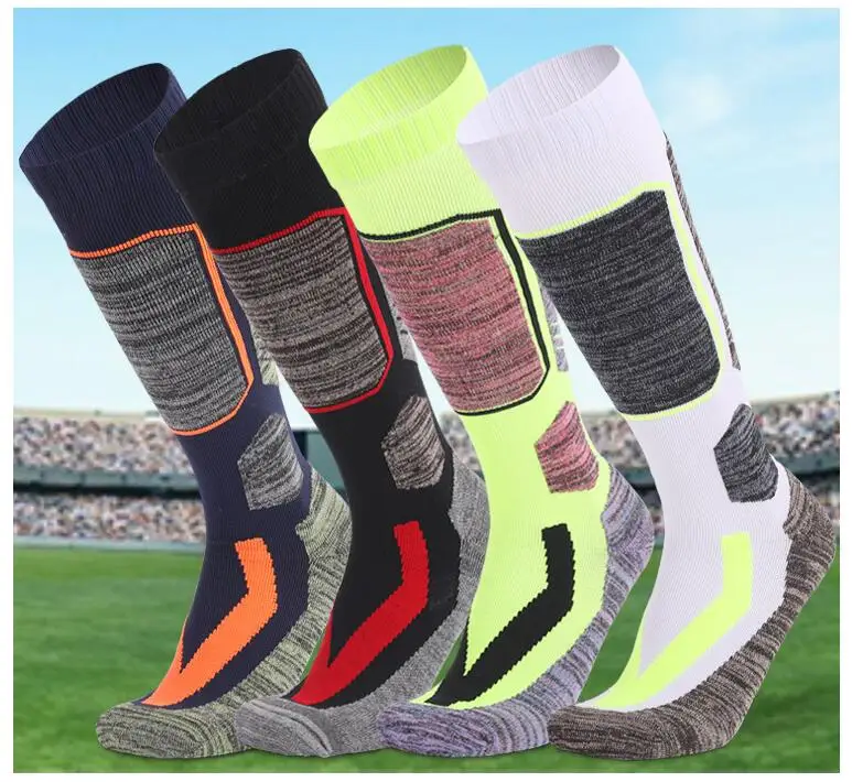 Winter Erwachsene Baumwolle Thermische Ski Socken Männer Frauen Warme Outdoor Radfahren Snowboarden Sport Thermosocks – Detail 7