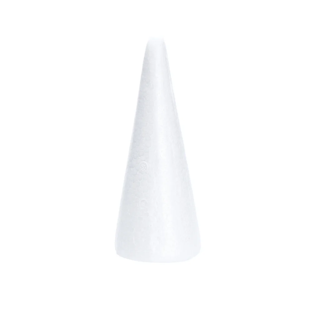 Audlt Kids Green Kids White Foam Cone Audlt Kids Green Kids White Foam Cones Tree Craft Polystyrene Christmas Diy