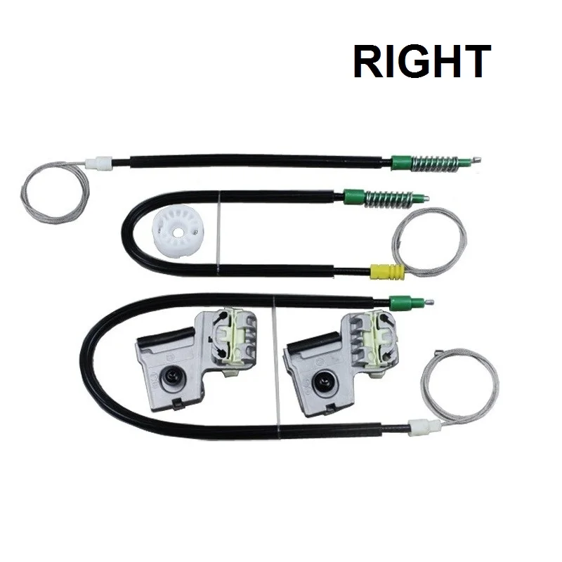 KIT DE REPARO DO REGULADOR DE VIDRO PARA PEUGEOT 607 DIANTEIRO DIREITO 2000-2010 NOVO