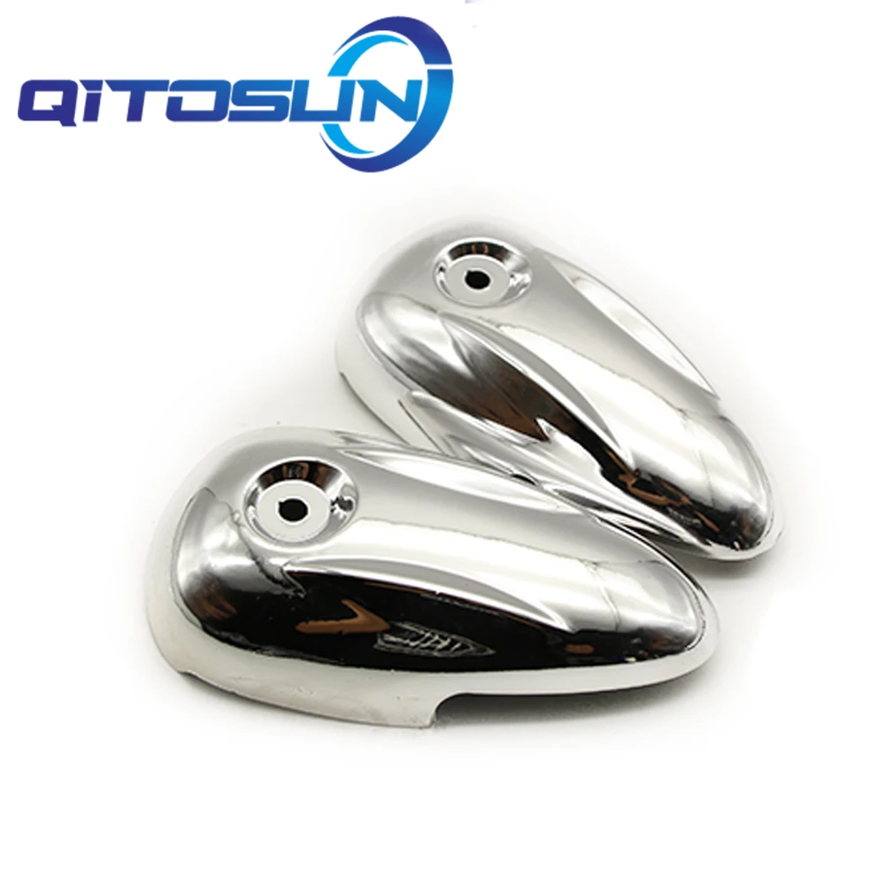 For  VINO 5AU SA10J Motorcycle scooter chrome front shock absorber cover