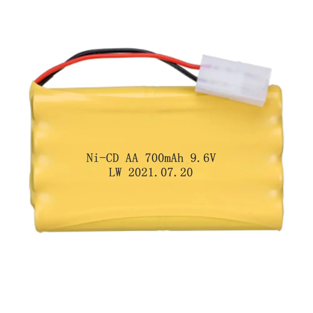 9.6V 700/1000/1400/1800/2400mAh 2800mah 3000mah For Rc toy Cars eletric lighting securty faclities AA Ni-Cd / Ni-MH Battery 1pcs