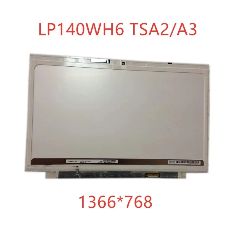 Free shipping 14.0 LED FOR FUJITSU U772 HP Folio 9470m laptop screen display monitor replacement LP140WH6 TSA2 LP140WH6 TSA3