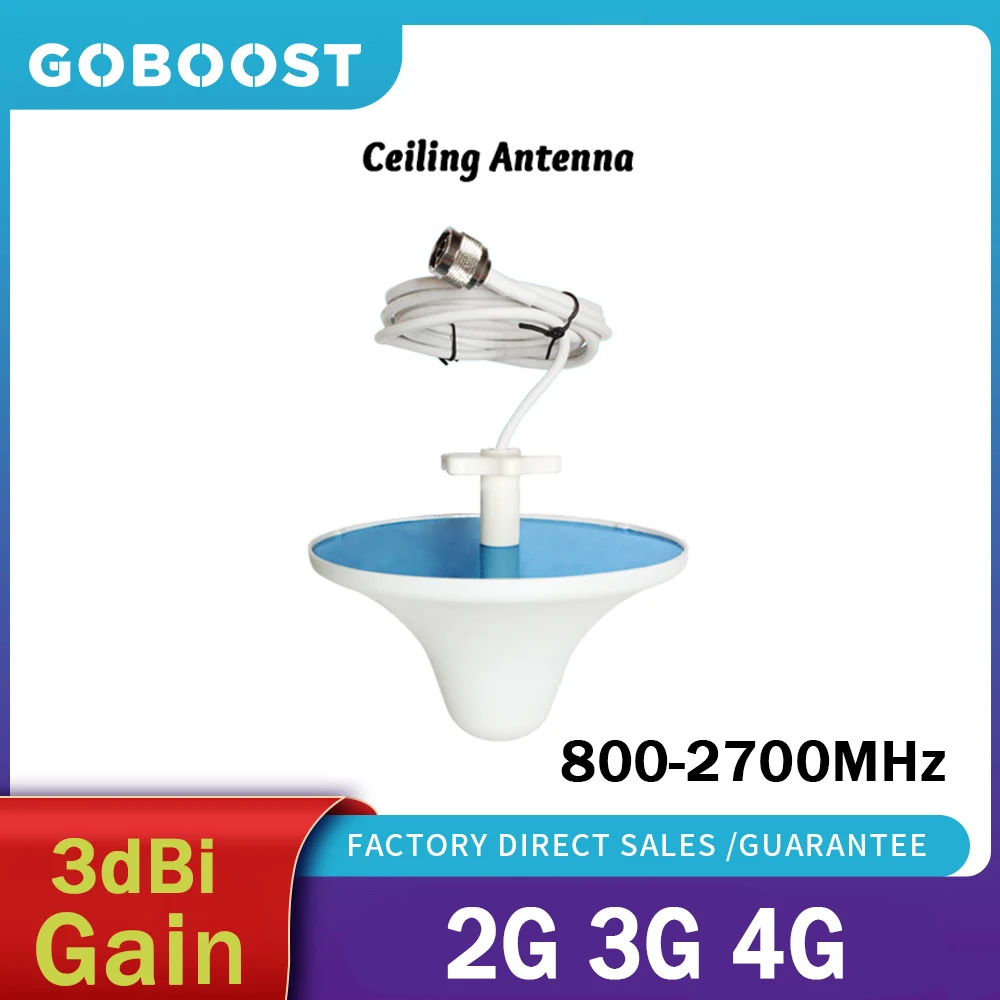 800-2700MHz 2G 3G 4G Amplifier Antenna Internal  N male Connector Indoor Antenna for GSM DCS WCDMA CDMA Signal Repeater booster