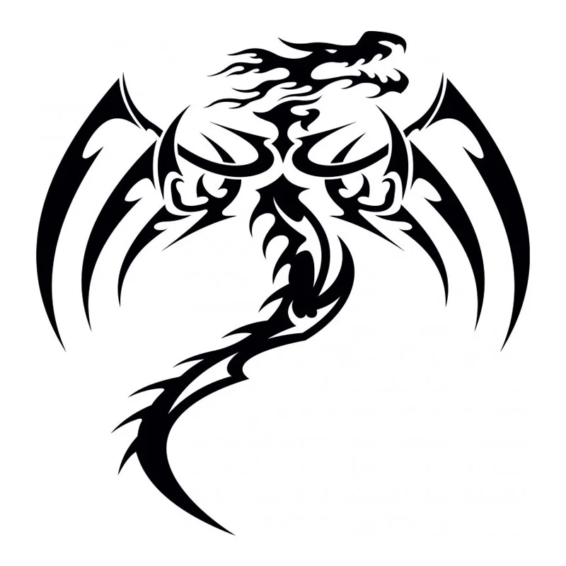 

S51750 # различные размеры/цвета фотография Дракон мотоцикл декоративные аксессуары