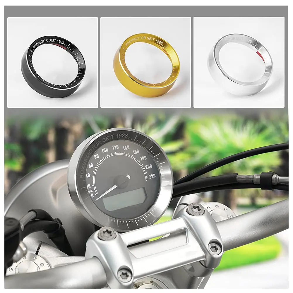 Motorcycle Speedometer Bezel Gauge Ring Tachometer Trim Cover For BMW R Nine T NINET R9T Pure Scrambler Urban G/S 2017-2023