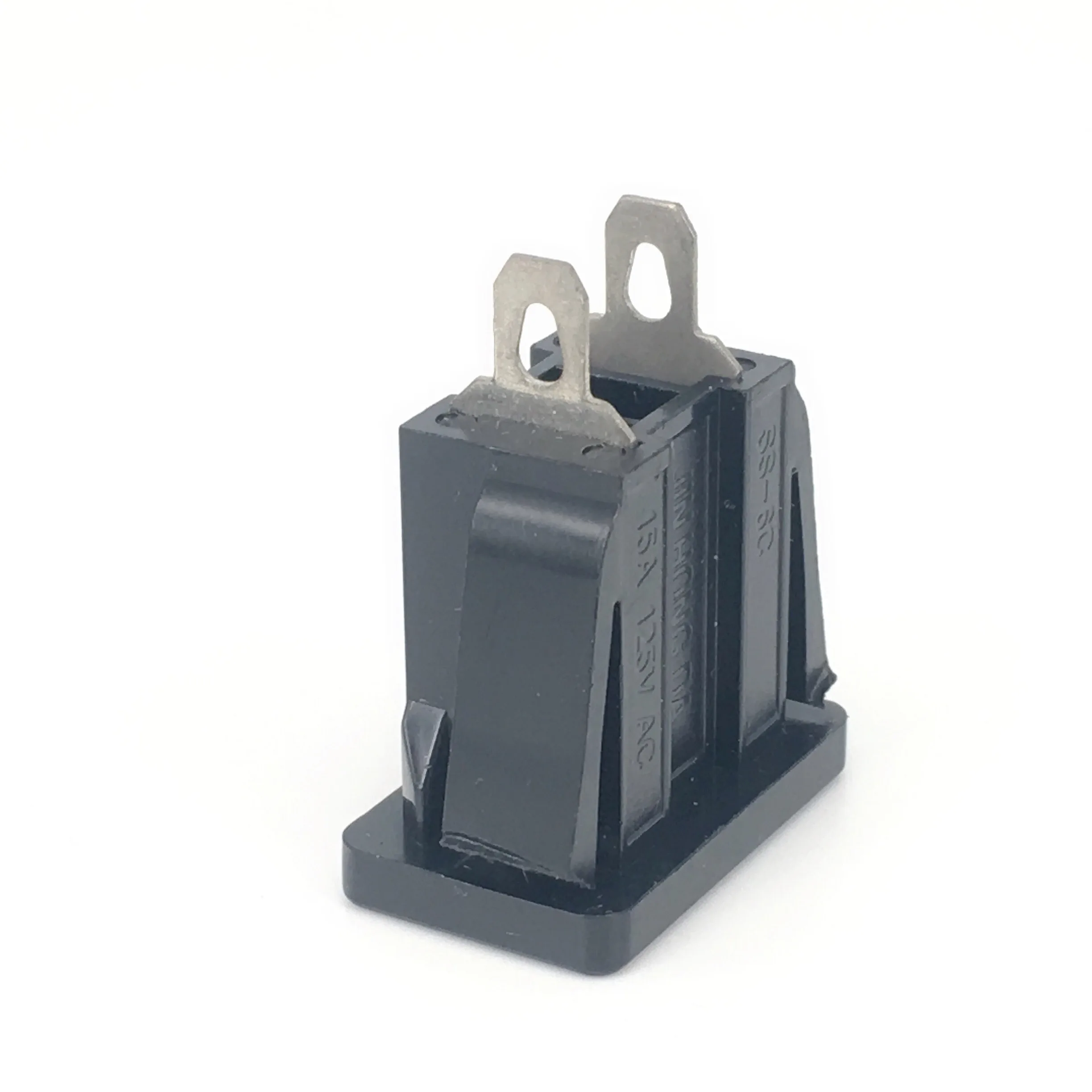 أسود CE النحاس الولايات المتحدة اليابان 2 sprong PDU UPS مخرج طاقة التيار المتردد 2p أمريكا لوحة كهربائية وعاء مقبس التيار المتردد نوع A 125 فولت 15a