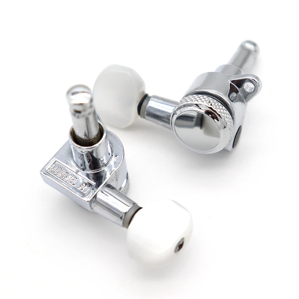 1set Wilkinson Guitar Locking Tuners Guitar Tuning Peg machine head with pearl Botton Head