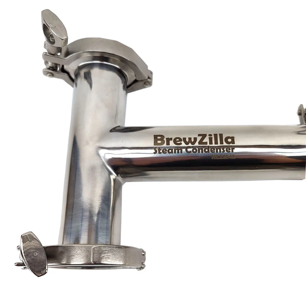 KegLand BrewZilla 2 Inch Tri-Clover Steam Condenser Set