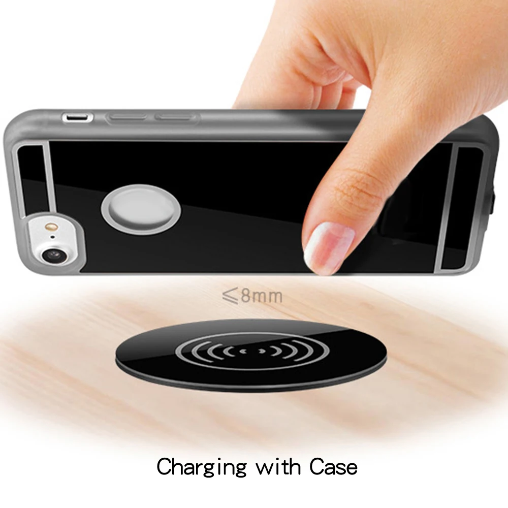 10W QI Embedded Wireless Charger Pad Furniture Office Cafe Desktop Table For iPhone 11Pro XR XS Max Samsung S10 S9 Fast Charging