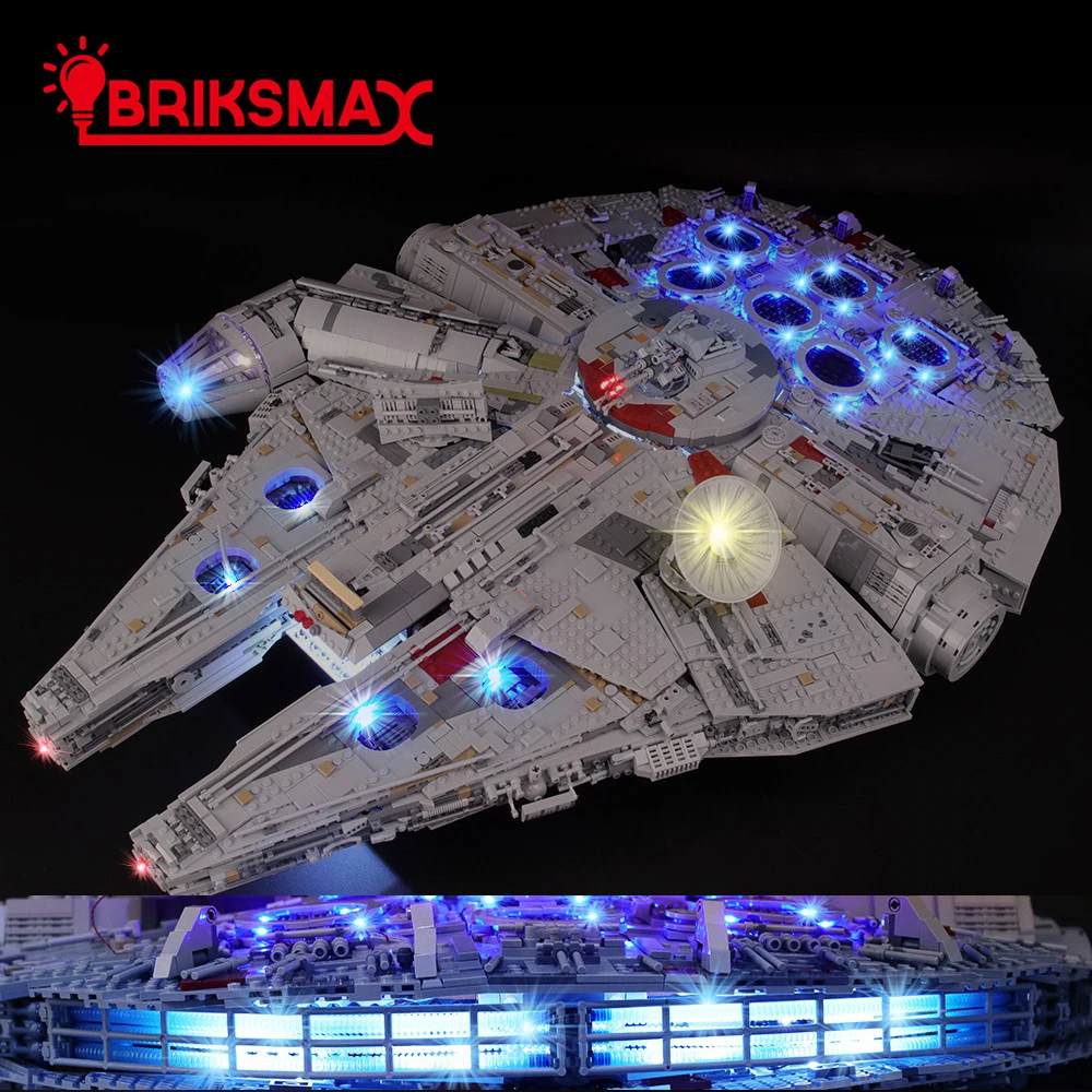 

BriksMax Light Kit for 75192 Building Blocks Set (NOT Include the Model) Toys for Children