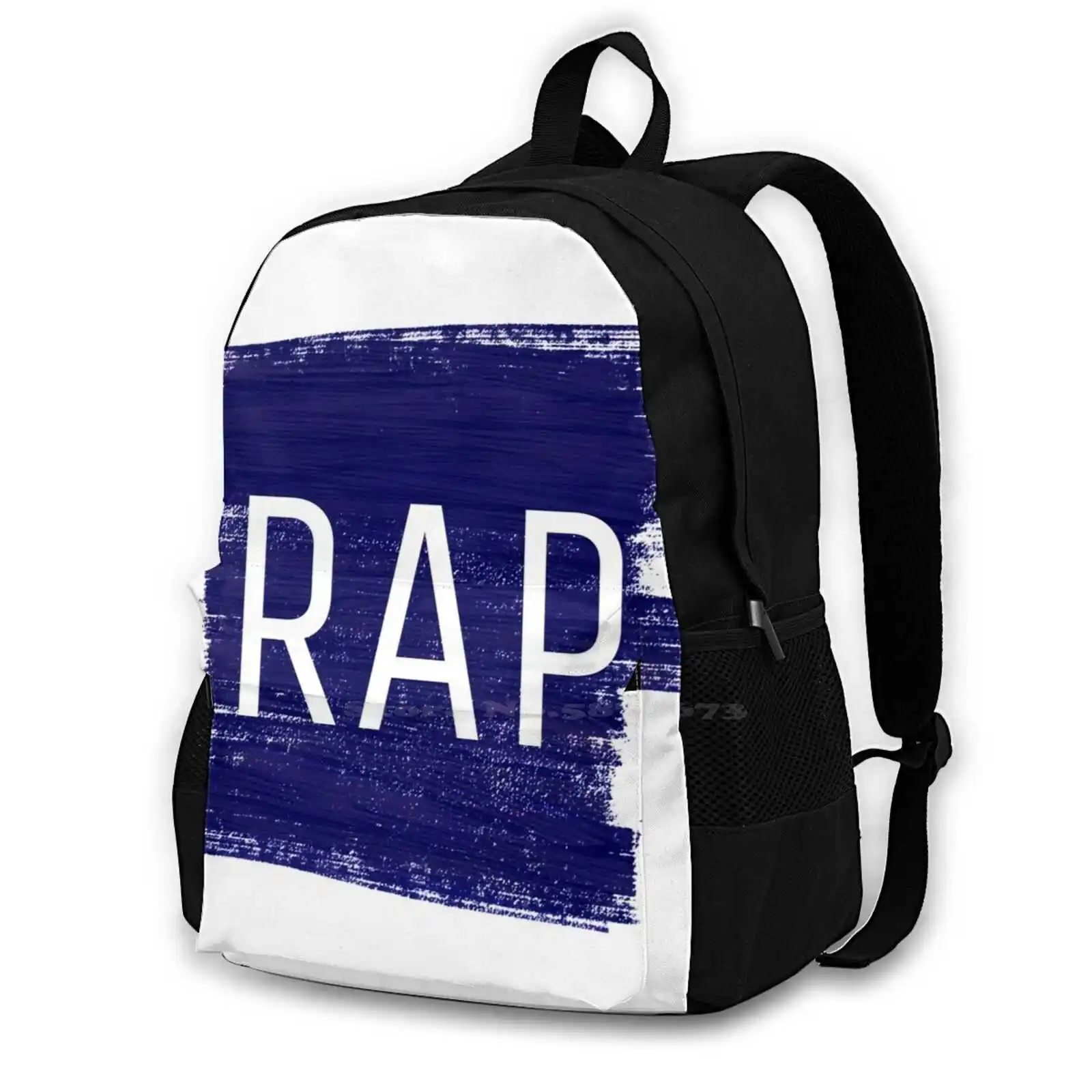 Rap Large Capacity School Backpack Laptop Travel Bags Rap Rap Rap Hip Hop Rap Music Culture Trap Cool