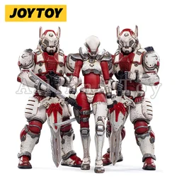 JOYTOY 1/18 3.75 Action Figure (3PCS/SET) Saluk-White Flame Legion Anime Collection Model Toy For Gift