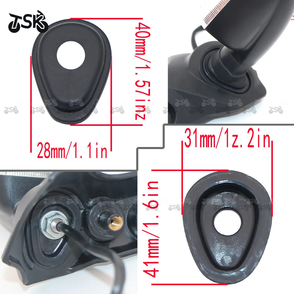 Motorcycle Front Rear Turn Signal Indicator Spacer Adapter For Yamaha YZF R6 R3 R1 FZ1 FZ6 FZ8 MT-07 MT-09 TDM900 CR250