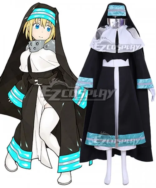 

Fire Force Enen no Shouboutai Iris Battle Suit Girls Dress Outfit Halloween Adult Party Dress Set Festival Cosplay Costume E001