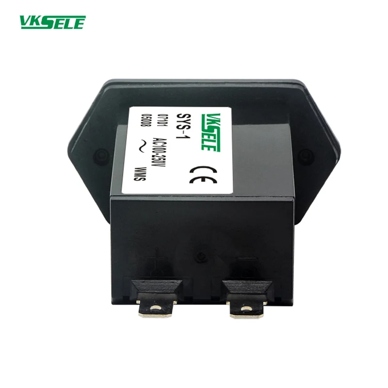 

SYS-1 electronic small digital meter AC DC black type counter