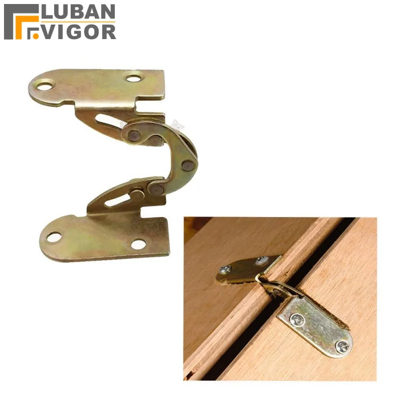 Dining table desk folding hinge,180 degree rotating flap invisible hinges, Cabinet hardware accessories