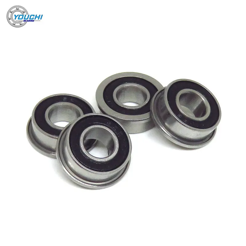 

10pcs F686 2RS 6x13x5 Flange Cup Ball Bearing LF1360 686 RS ABEC5 6*13*5 Rubber Seals 3D Printers Flanged Bearings