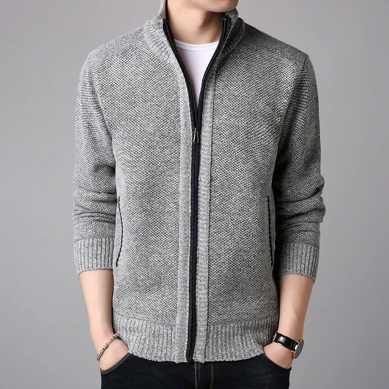 

Men Sweaters Jackets Autumn Winter Mens Warm Cardigan Sweaters Man Casual Knitwear Sweatercoat Male Slim Knit Outerwear