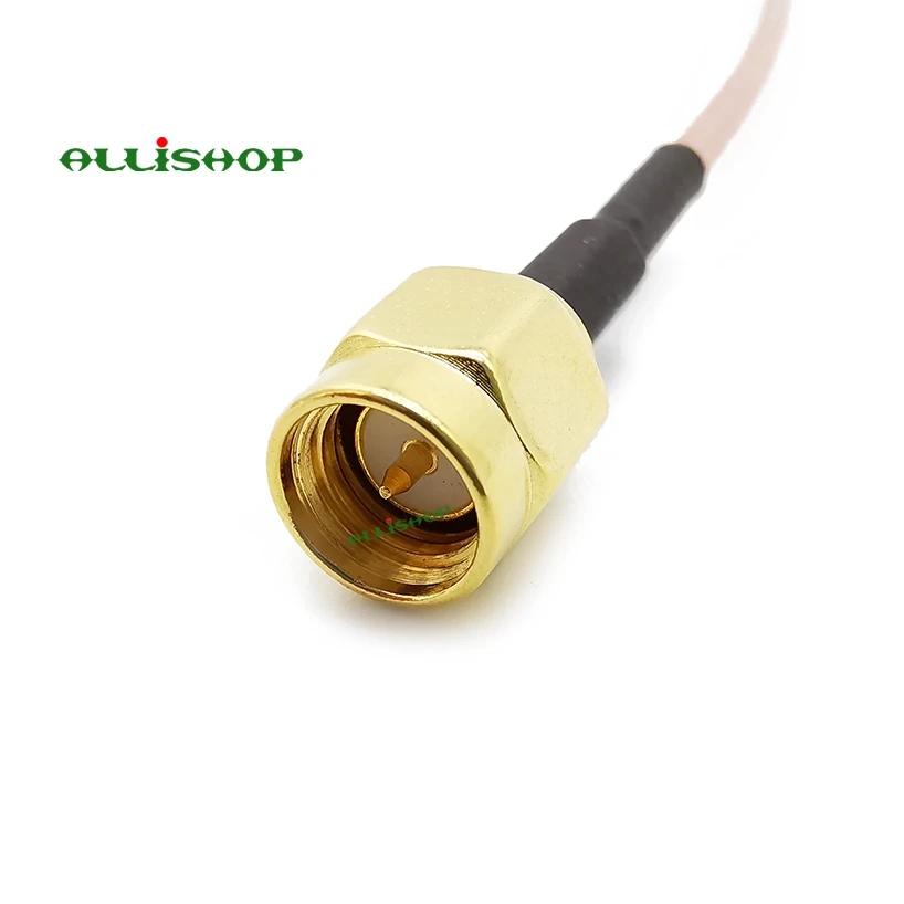 SMA Male to BNC Female Bulkhead Connector RF Assembly BNC Jack to SMA Plug RG316 Coaxial Cable 10CM-1M