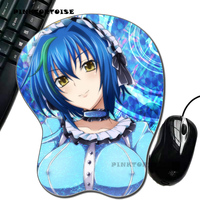 PINKTORTOISE anime xenovia quarta Anime highschool dxd Silica Gel Wrist Rest Mouse Pad Wrist Support Compute Ergonomic Mouse Mat