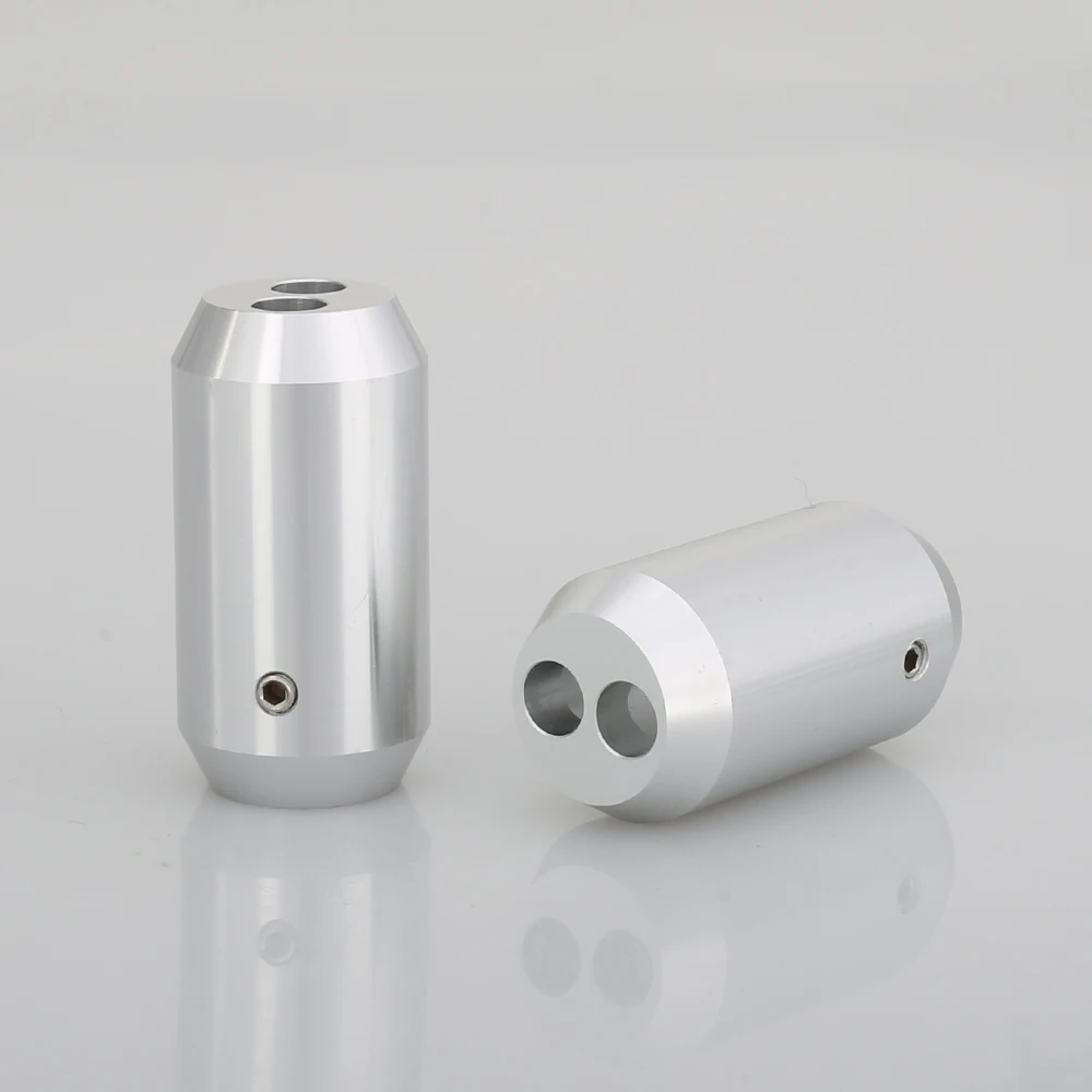 4pcs 스피커 케이블 오디오 와이어 바지 부팅 1 2 Y 분배기 18mm 직경 DIY 오디오 케이블 HIFI 2x8mm