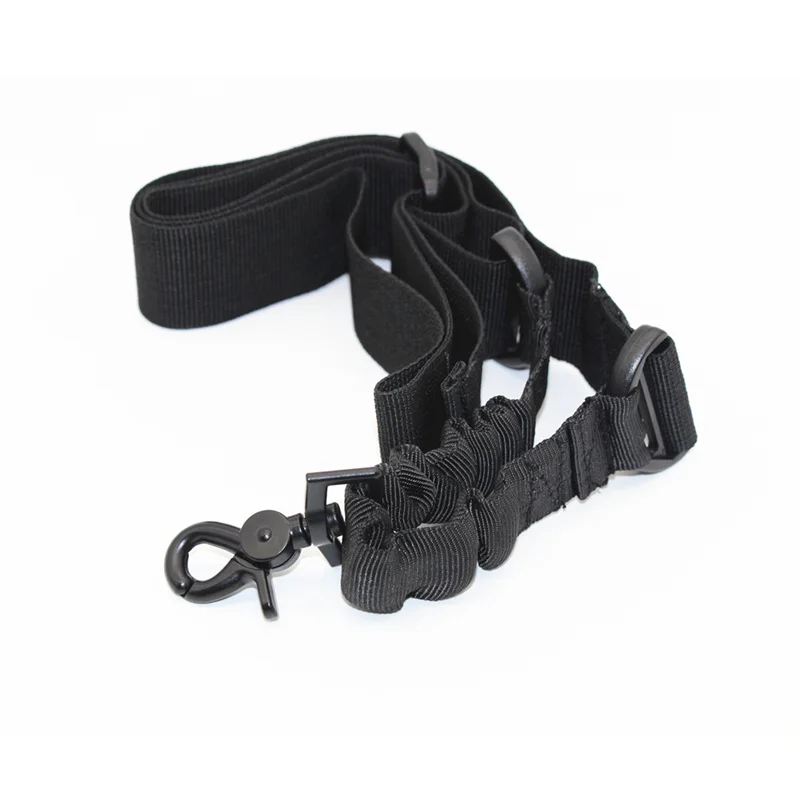One Point Rifle Tactical Gun Sling Shoulder Belt Strap Quick Release Bungee Shooting Hunting Accessories Airsoft M4 AR15