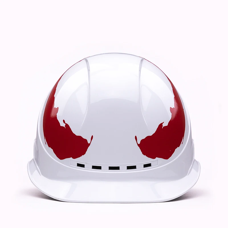 

New Safety Helmet Breathable Construction Engineering Hard Hat With Reflective Tape Creative Protective Work Cap High Strength