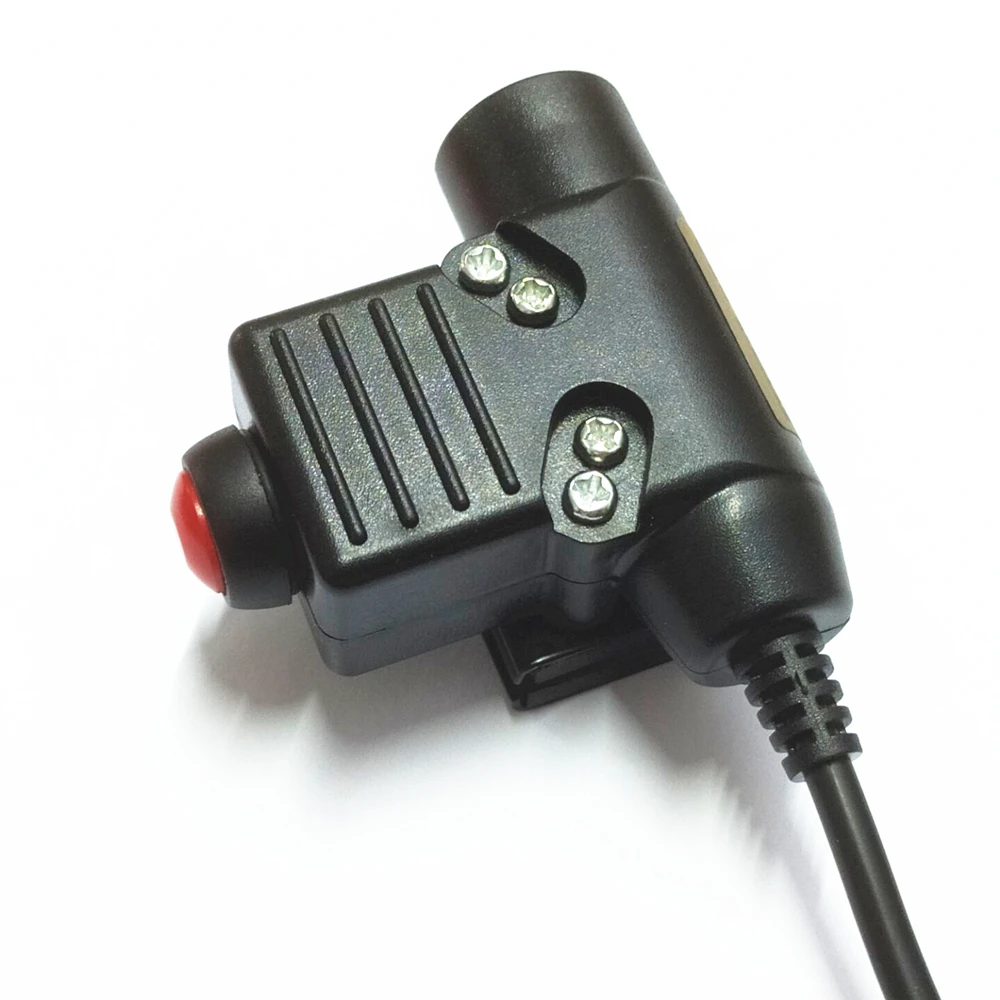Imagem -04 - Fone de Ouvido Tático Acessório do Auricular para o Chá Tmc Rac Fcs Fma para Motorola Baofeng Uv5r Kenwood Yeasu Icom