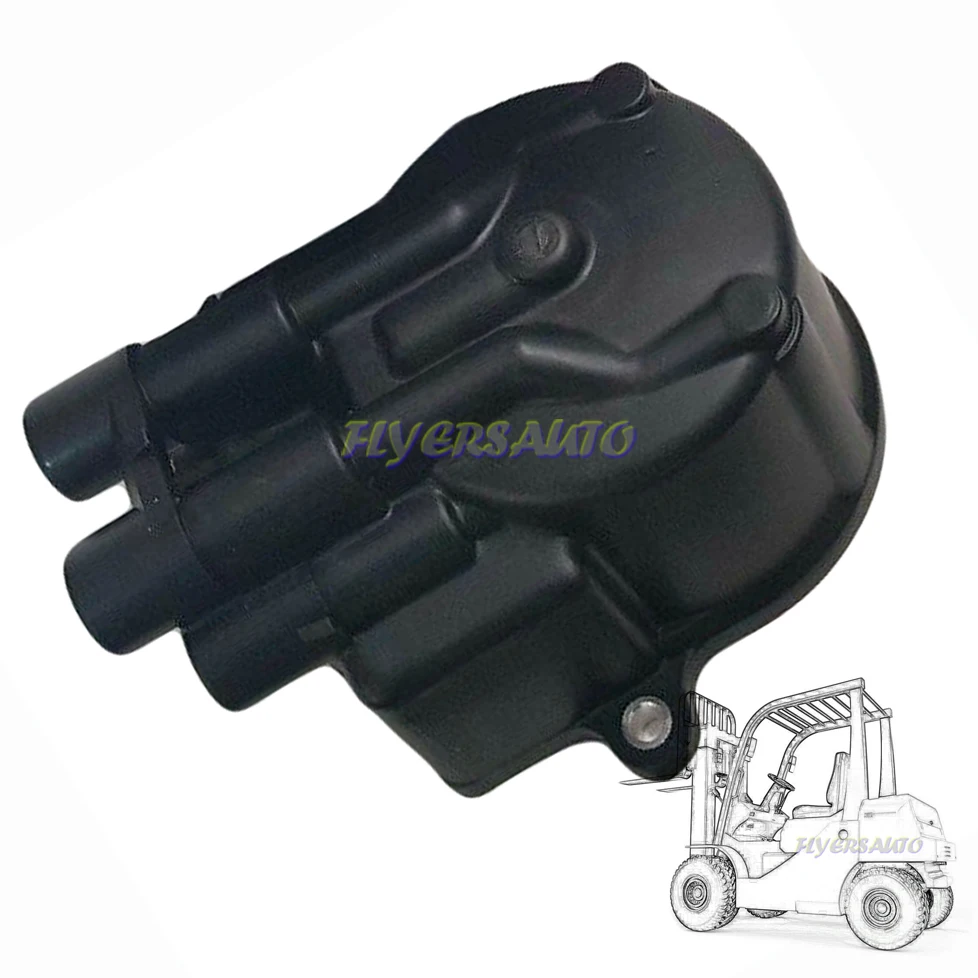 distributor cap 19101-76007-71 fits TOYOTA Forklift engine 4Y distribuidor 19101-76007-71 5F/6FG10~30 5F~8FG10/30 FLYERSAUTO